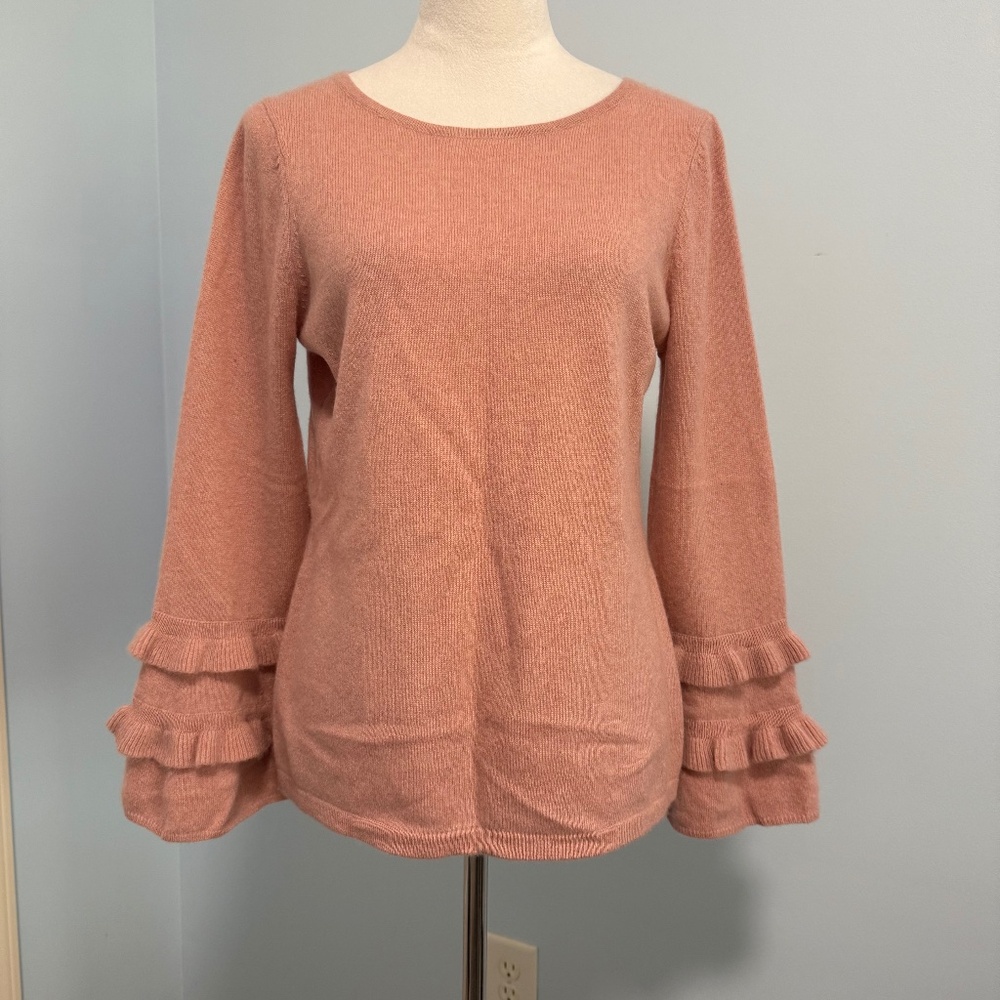 Charter Club‎ 100% Cashmere Luxury Women's Pink Sweater Size S